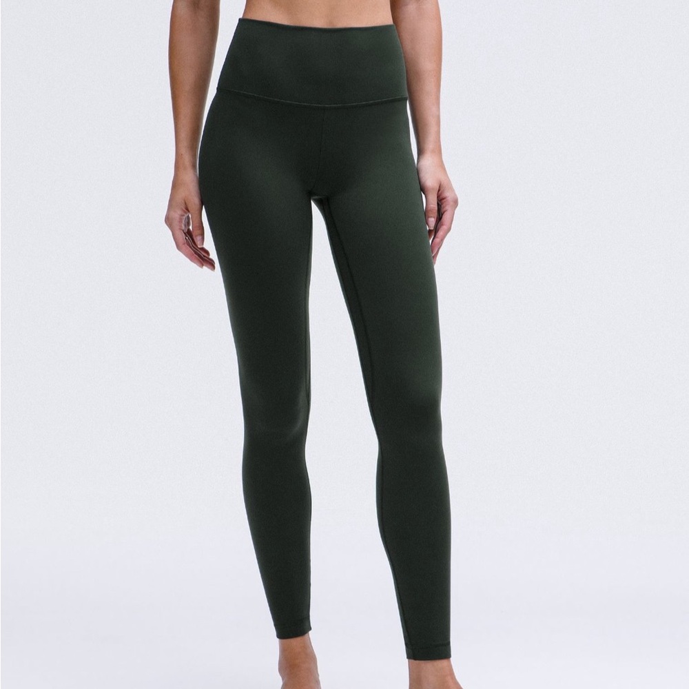 NWT lululemon Align High-Rise Pant 28” size 12 legacy green